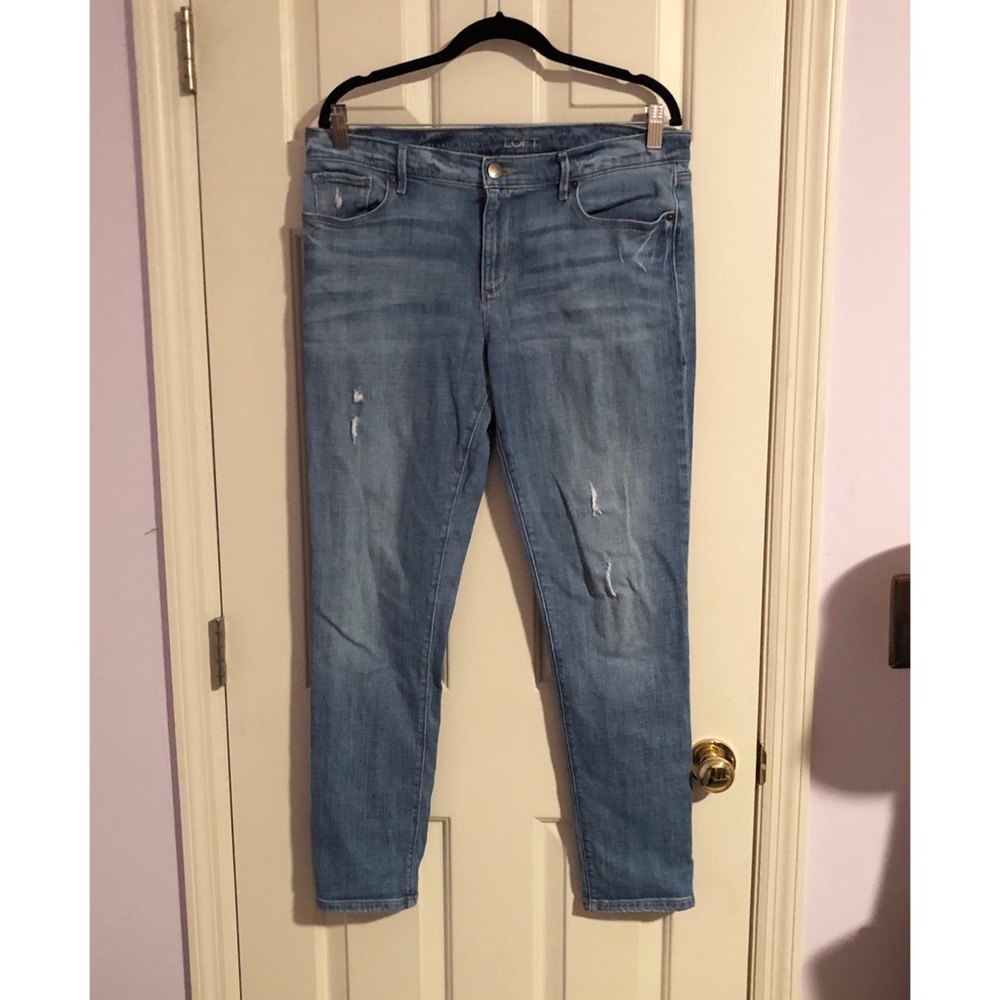Ann Taylor Loft Relaxed Skinny Jeans